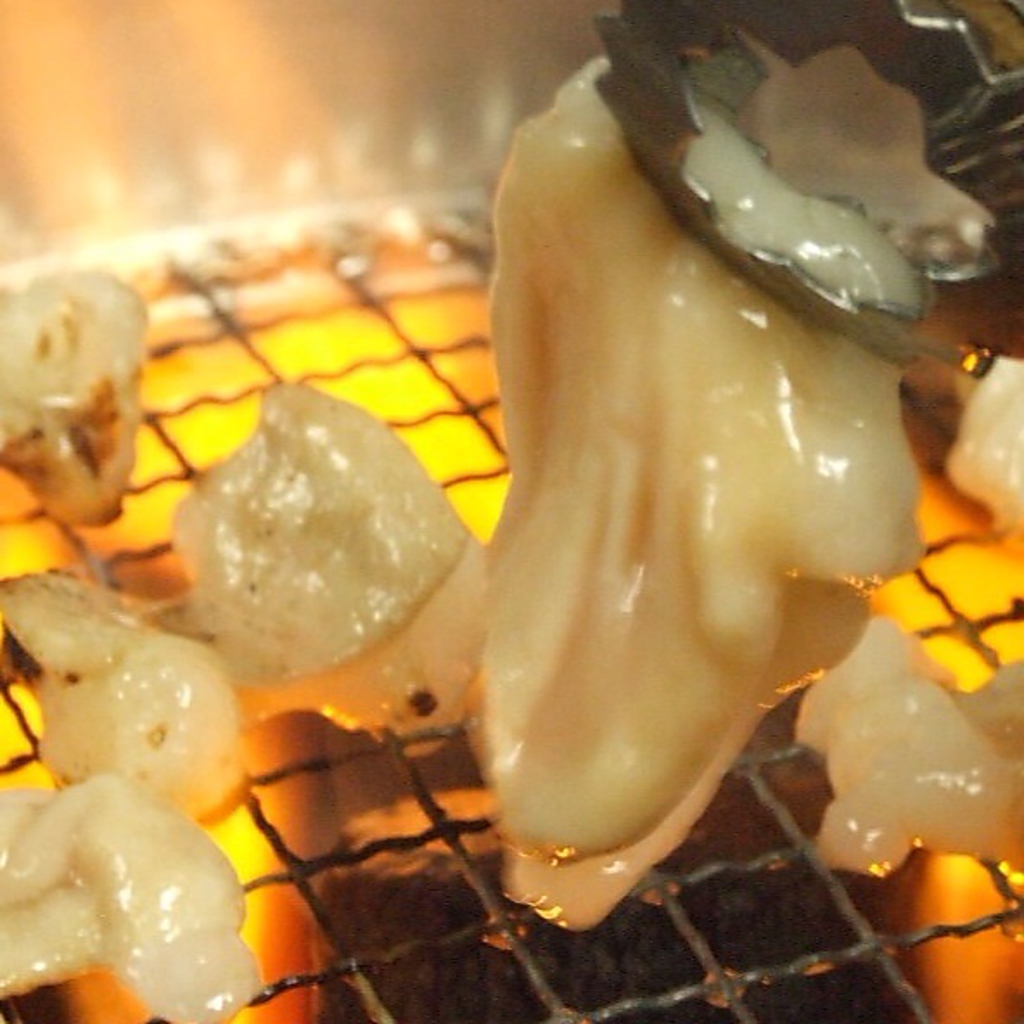 脂が「じゅわっ」と美味い塩ホルモンを進呈します☆天然ダシと伯方の塩で作る秘伝の塩ダレが絶品です