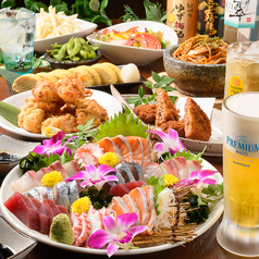 宴会を盛り上げる量とコスパ重視の飲み放題付きコース！