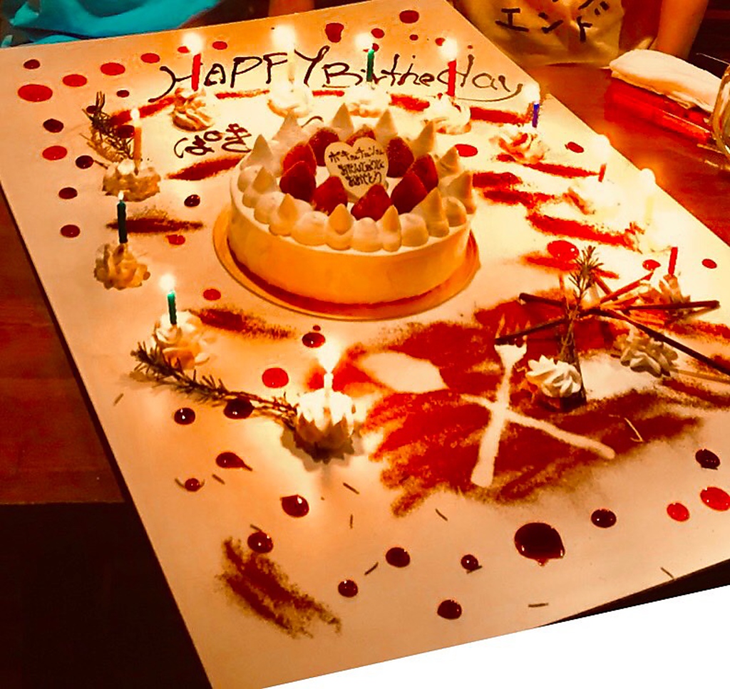誕生日プレート