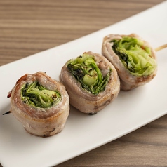 【多彩な串焼き】大人気の野菜巻き～レタス・トマト～