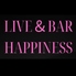 Live&bar HAPPINESS ハピネスのロゴ