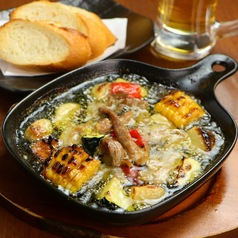 せせりと季節の野菜