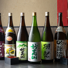 創作和食に合った種類豊富なドリンクの品揃え◎