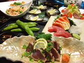 旬の魚や野菜を使用した料理が自慢です。