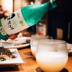 韓国料理人気の韓国酒「生マッコリ」をリーズナブルに提供！お酒と共に最高の時間をお過ごし下さい♪