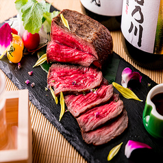 黒毛和牛のいちぼ焼き