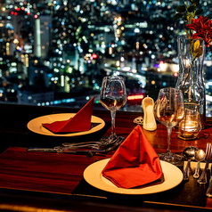夜景 PRIME TOKYO 新宿野村ビル49Fの特集写真