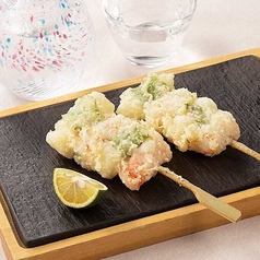 おつまみ海老串天