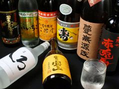 ビール・焼酎・日本酒・カクテル種類豊富です。