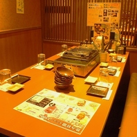 個室は最大50名様OK★各種大宴会にもご対応！