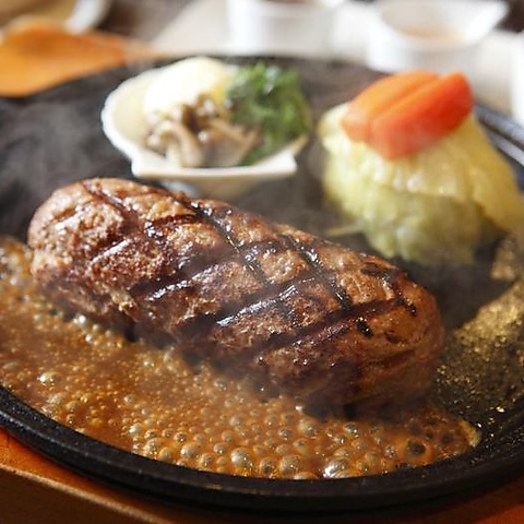 食材・味付け、こだわりの詰まったハンバーグが楽しめるお店