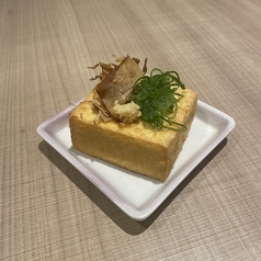 自家製厚揚げ/揚げニンニク