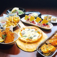 豊富なコースメニュー