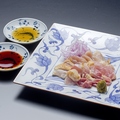 料理メニュー写真 鹿児島県産 鶏の炙り 二種盛り合わせ(もも、むね)