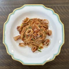 ヤリイカのプッタネスカ