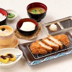 熟成厚切りロースカツ膳