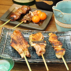 熊本の地鶏“天草大王”を用いたこだわりの焼鳥！