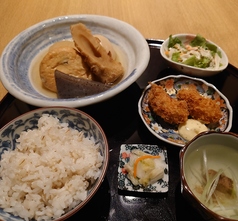 塩釜おでんカキフライ御膳