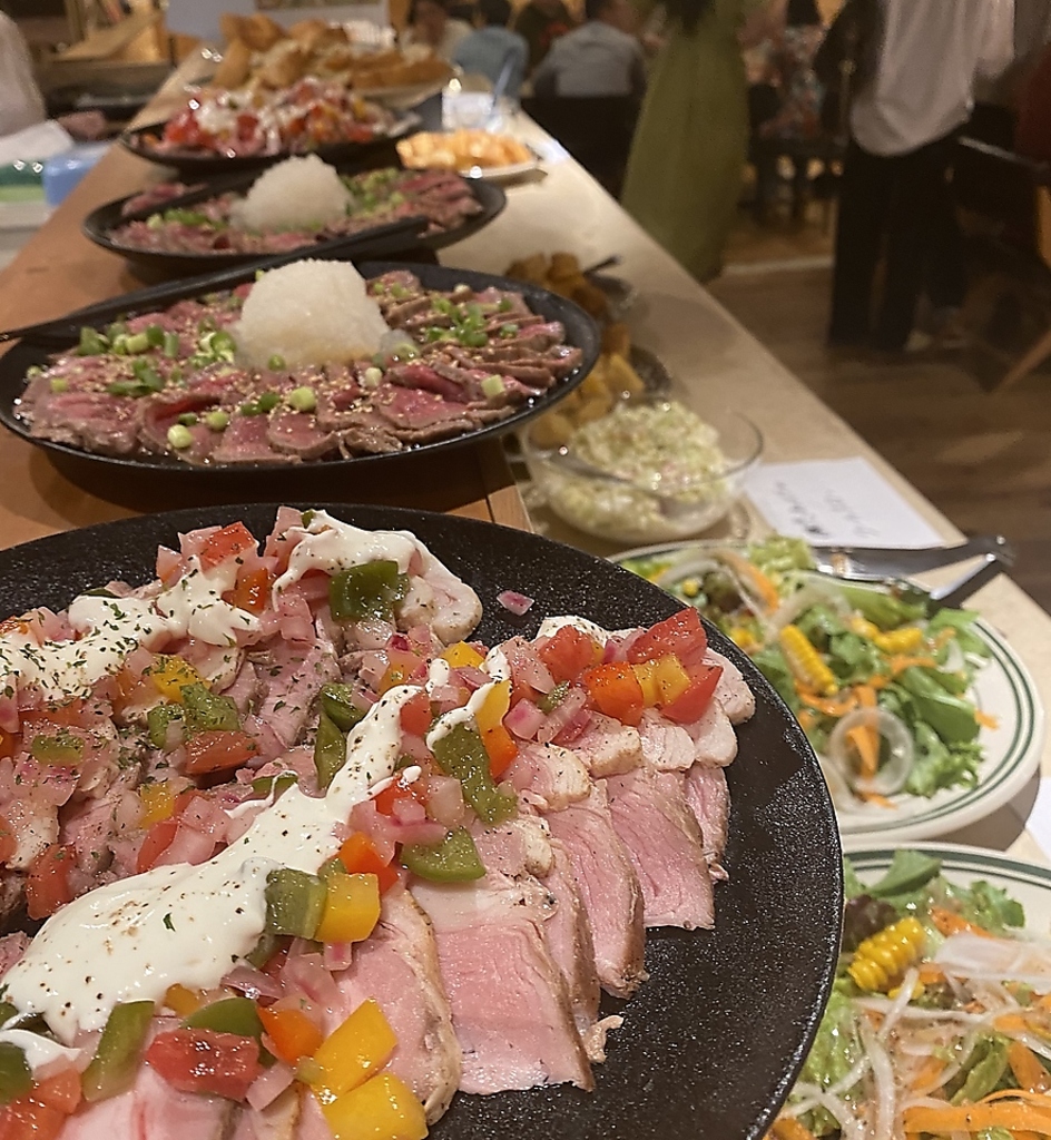 各種コース料理もご用意しております。シーンに合わせてご利用ください♪