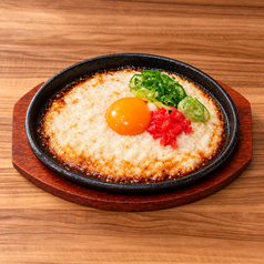 鉄板月見とろろステーキ
