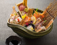 名物！本日鮮魚6種　玉手箱