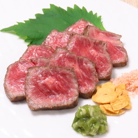 【魚だけでなく肉にも拘りを】