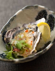 生牡蠣レモンパッチョ