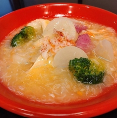 冬野菜と蟹肉の煮込み