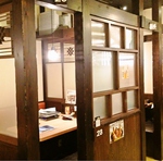 古民家風の個室は優しくて居心地抜群★※画像は系列店