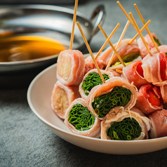 野菜巻き串しゃぶしゃぶ（一人前）