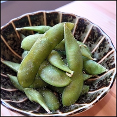 黒枝豆の塩ゆで