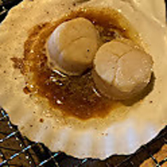 帆立のバター醤油焼き