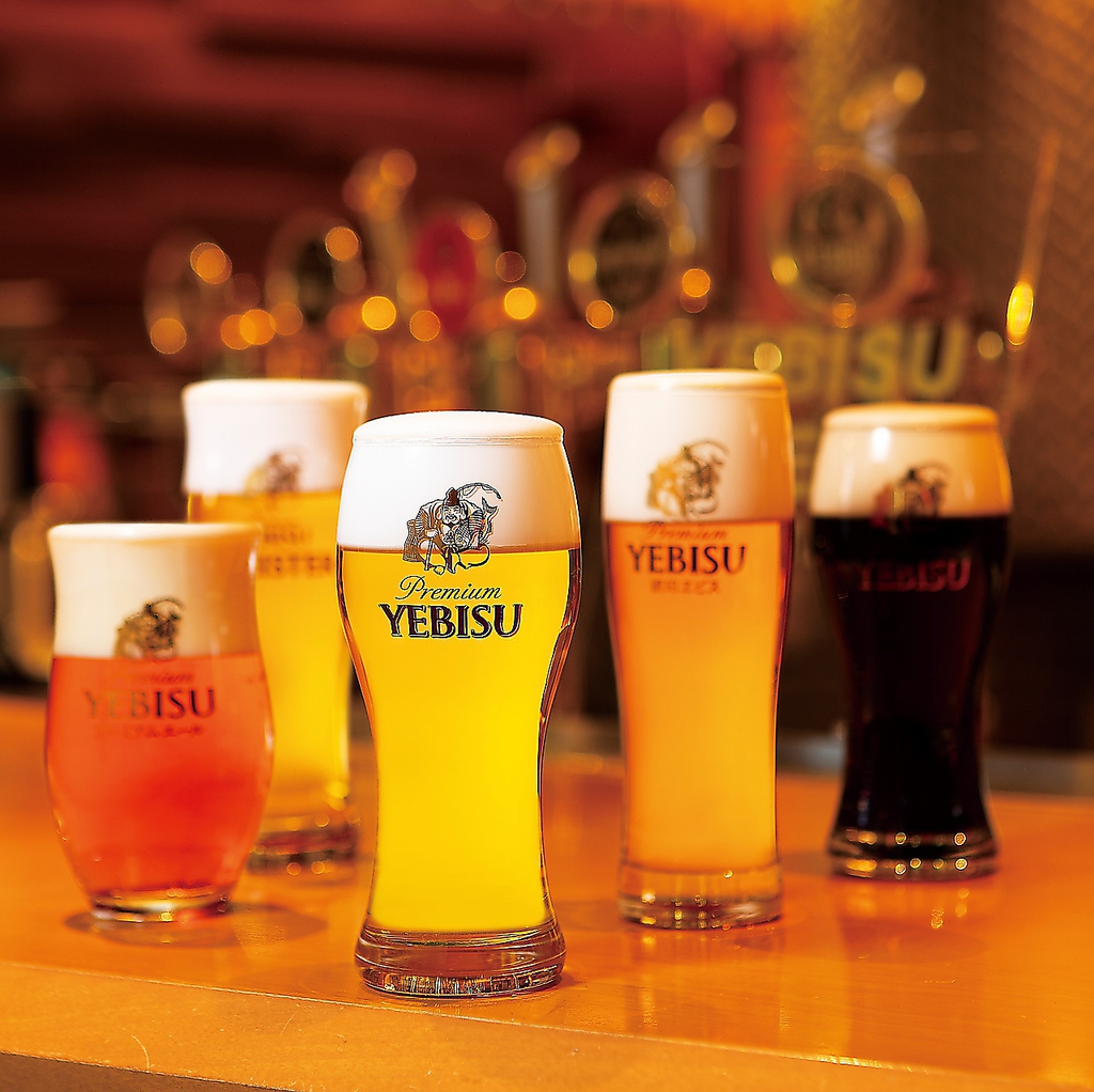 様々なヱビスをご堪能下さい♪