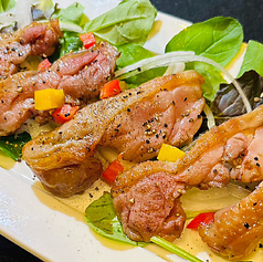 親鶏モモ肉の燻製