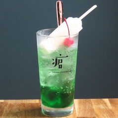 メロンクリームソーダサワー