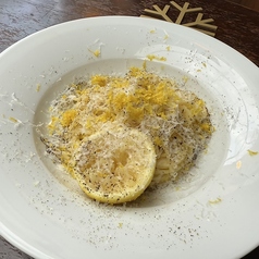 レモンバターのスパゲッティーニ