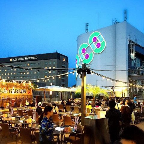 アロハBBQビアガーデン ALOHA BBQ Beer Garden 熊本パルコ