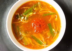 辛いスープ(ユッケジャン)