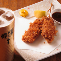 【キンキンのお酒×おつまみ】絶品ロース串カツ