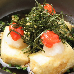 揚げだし豆富　明太おろし