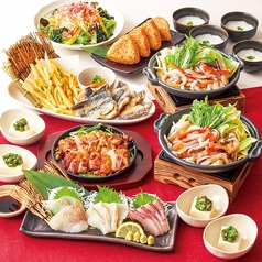 海鮮ダイニング美蔵/焼肉華蔵 ホテルルートイン草津栗東店のコース写真