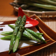 【むかわ町 小坂農園】アスパラの素揚げ