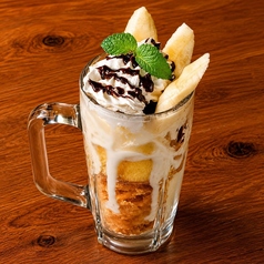 ジョッキdeチョコバナナパフェ