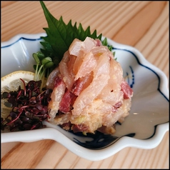 旬魚のなめろう