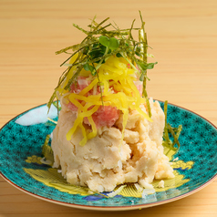 トロたくポテトサラダ