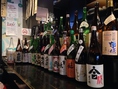 各地から厳選し仕入れた日本酒をご提供♪こちらも函館ではめったに見ることのできない珍しいものを取り揃えております。