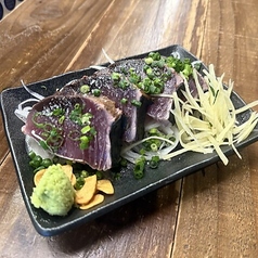 土佐かつおの藁焼き塩タタキ