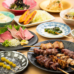 やきとん、もつ刺し、冷菜に珍味、人気メニューが目白押しです