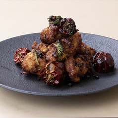 スパイシーチキン　鶏の唐揚げ麻辣仕立て（6個）