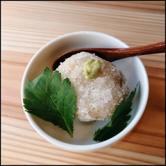 蓮根饅頭　吟醸だしあんかけ